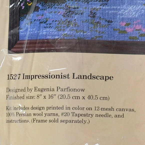 1988 Impressionist Landscape  Craft Kit - Picture 3 of 6